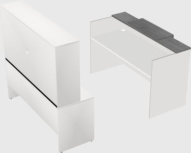 Modular reception desk