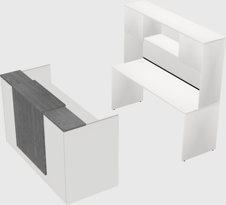 Modular reception desk