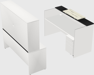 Modular reception desk