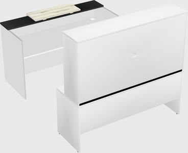 Modular reception desk