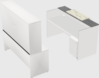 Modular reception desk