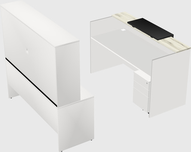 Modular reception desk