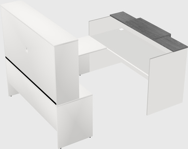 Modular reception desk