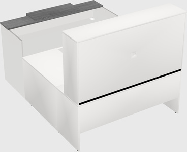 Modular reception desk