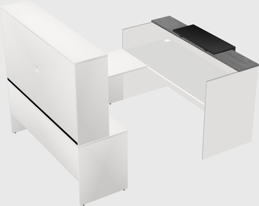 Modular reception desk