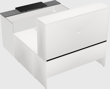 Modular reception desk