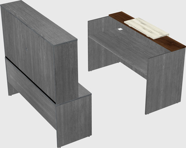 Modular reception desk