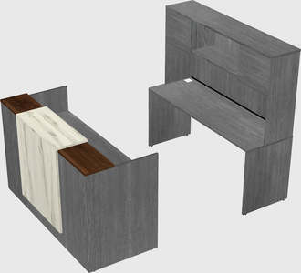 Modular reception desk
