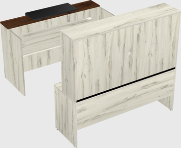 Modular reception desk