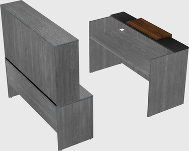 Modular reception desk