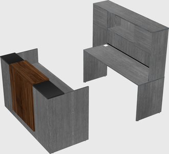 Modular reception desk
