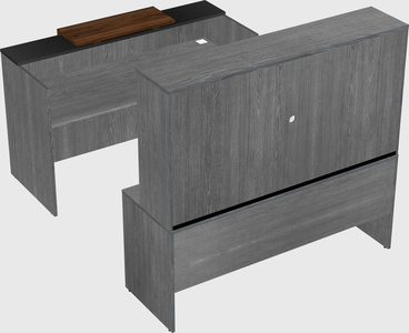 Modular reception desk