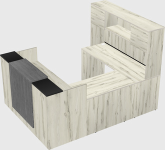 Modular reception desk