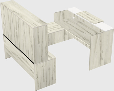 Modular reception desk