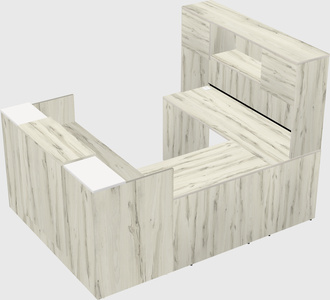 Modular reception desk