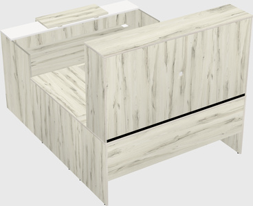 Modular reception desk