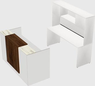 Modular reception desk