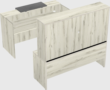 Modular reception desk