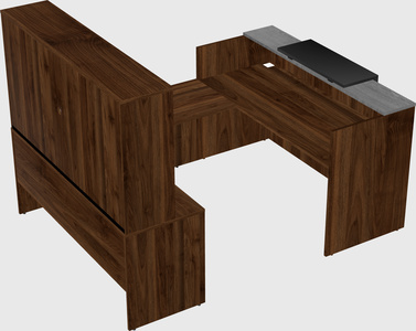 Modular reception desk