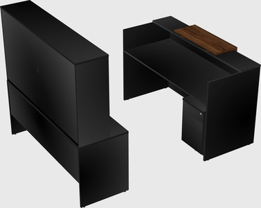 Modular reception desk
