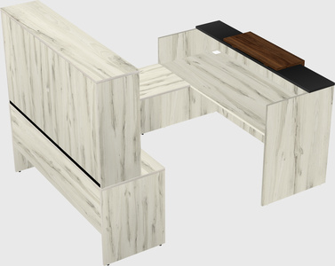 Modular reception desk