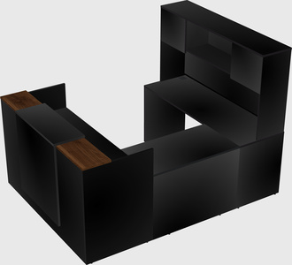 Modular reception desk