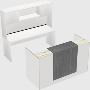 Modular reception desk