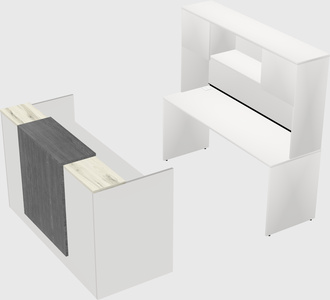 Modular reception desk