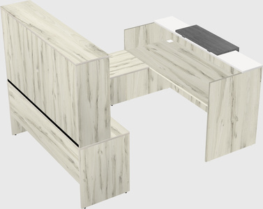Modular reception desk
