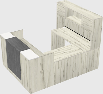 Modular reception desk