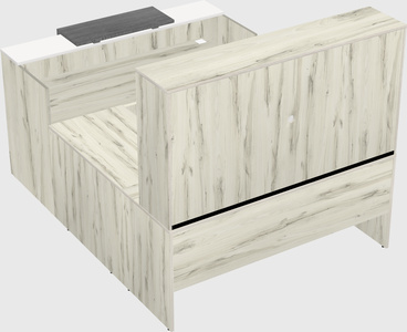 Modular reception desk