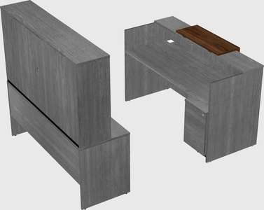 Modular reception desk