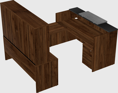 Modular reception desk