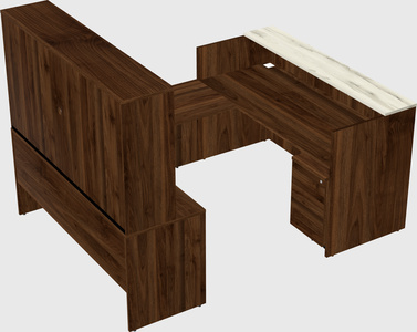 Modular reception desk