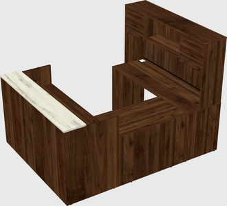 Modular reception desk