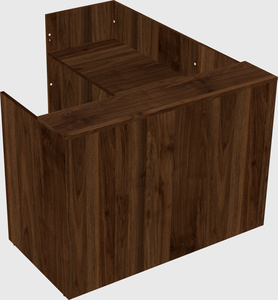 L-shaped modular reception