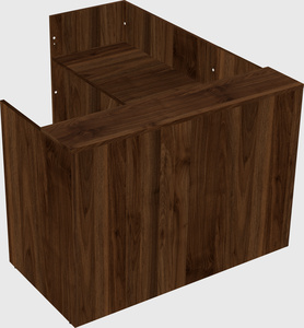 L-shaped modular reception