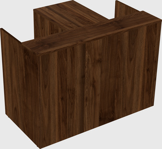 L-shaped modular reception