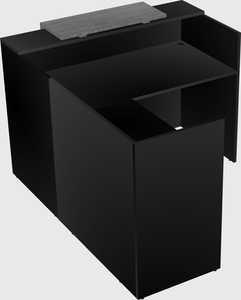 L-shaped modular reception