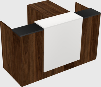 L-shaped modular reception