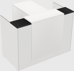L-shaped modular reception