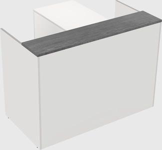 L-shaped modular reception
