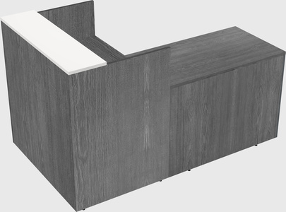 L-shaped modular reception