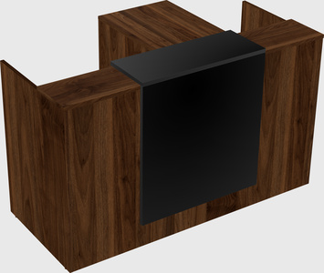 L-shaped modular reception