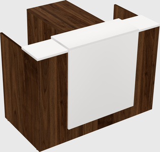 L-shaped modular reception
