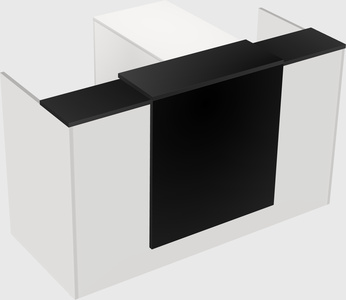 L-shaped modular reception
