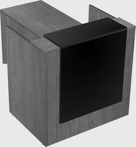 L-shaped modular reception