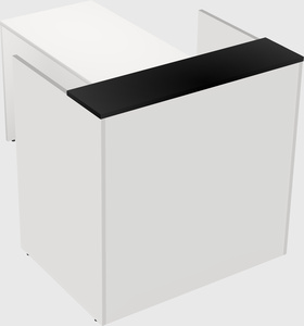 L-shaped modular reception