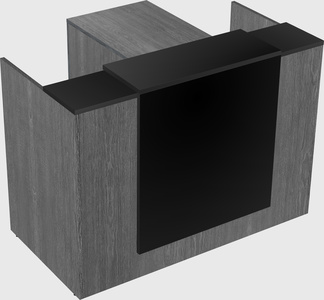 L-shaped modular reception