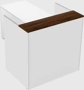 L-shaped modular reception